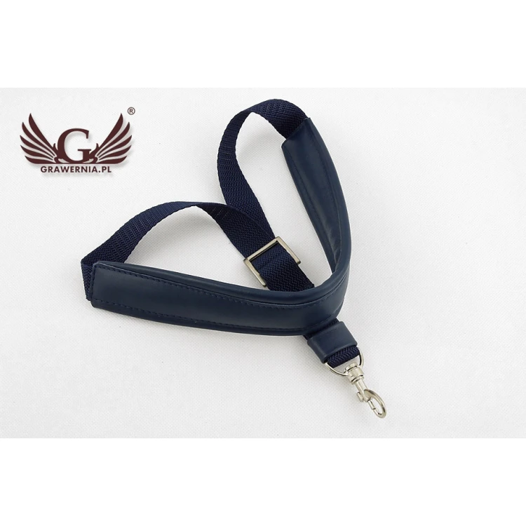 SAXOPHONE STRAP dark blue - model: Scat - Comfort version - PDS14