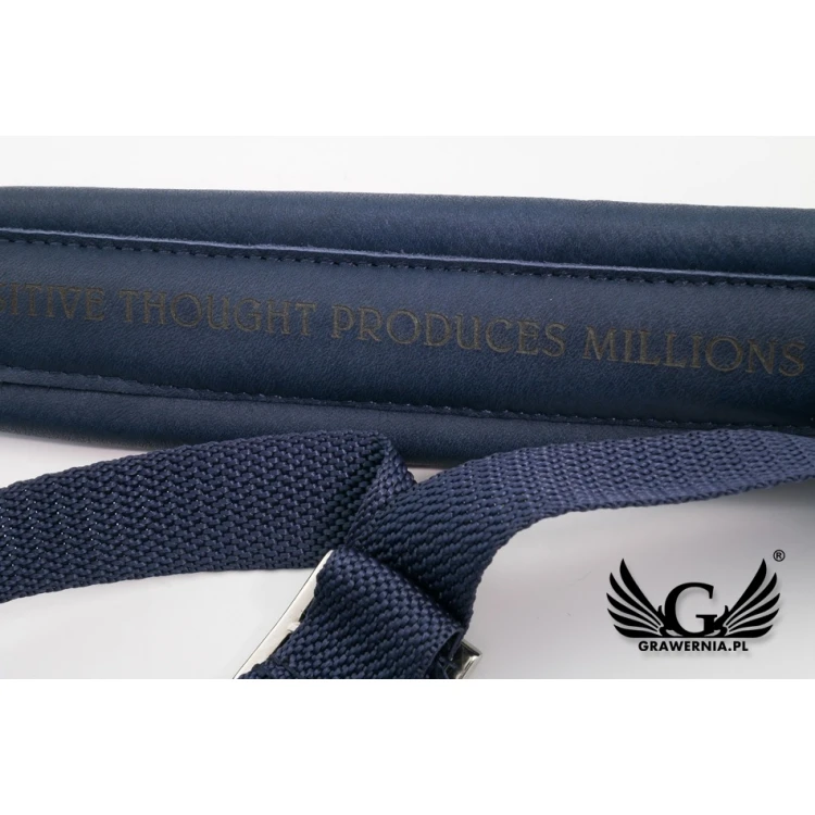 SAXOPHONE STRAP dark blue - model: Scat - Comfort version - PDS14