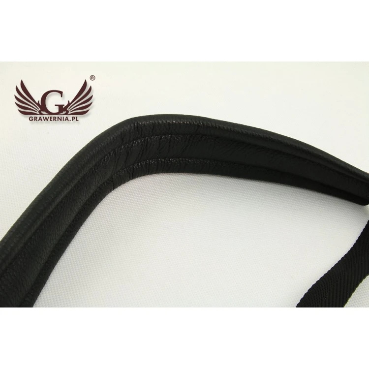 SAXOPHONE STRAP black-brown - Stroll model - Comfort version - PDS21