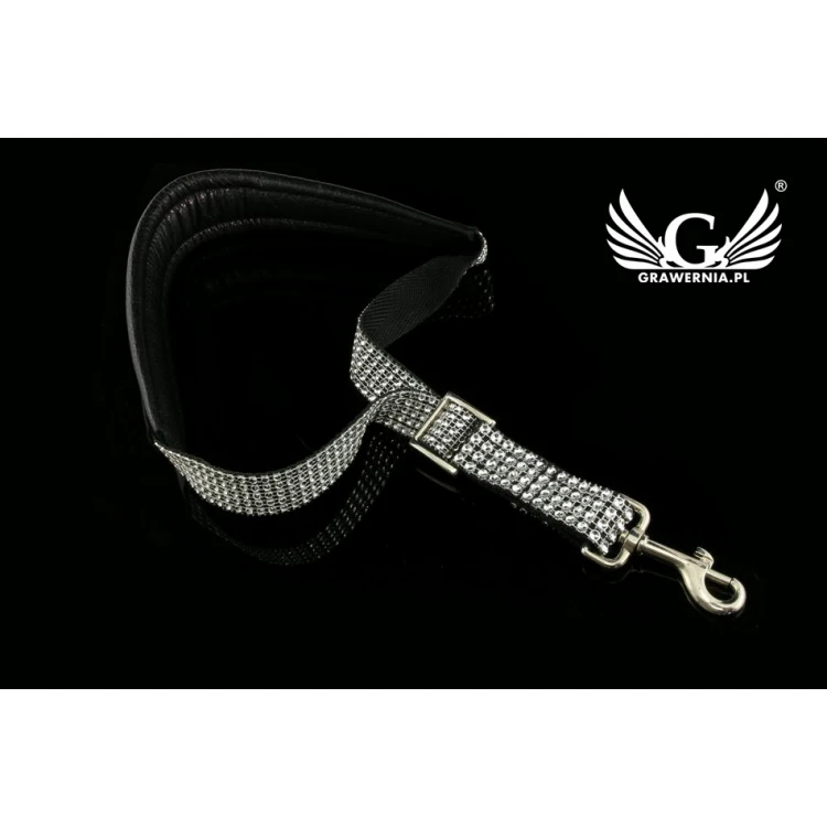 SAXOPHONE STRAP black-silver - Pentatonic model - Exclusive version - PDS26