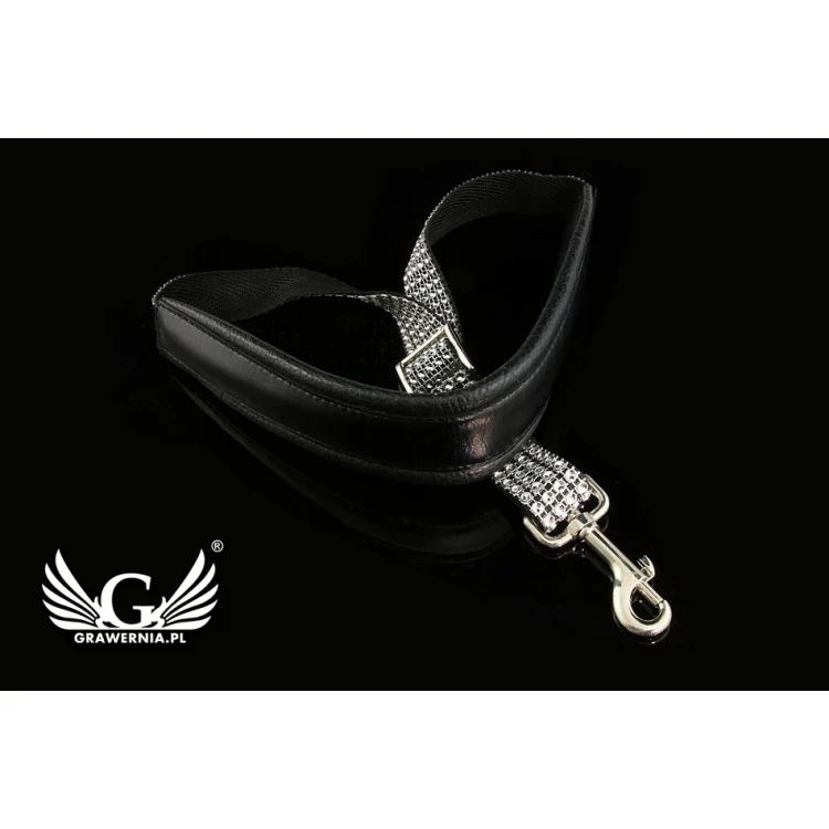 SAXOPHONE STRAP black-silver - Pentatonic model - Exclusive version - PDS26