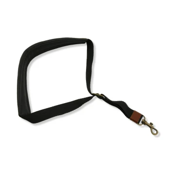 SAXOPHONE STRAP black-brown - Stroll model - Comfort version - PDS21