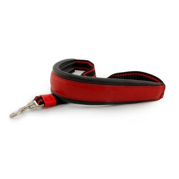 SAXOPHONE STRAP black-red - model: Ragtime - Comfort version - PDS15