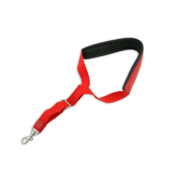 SAXOPHONE STRAP red - black - model: All Stars - Comfort version - PDS12
