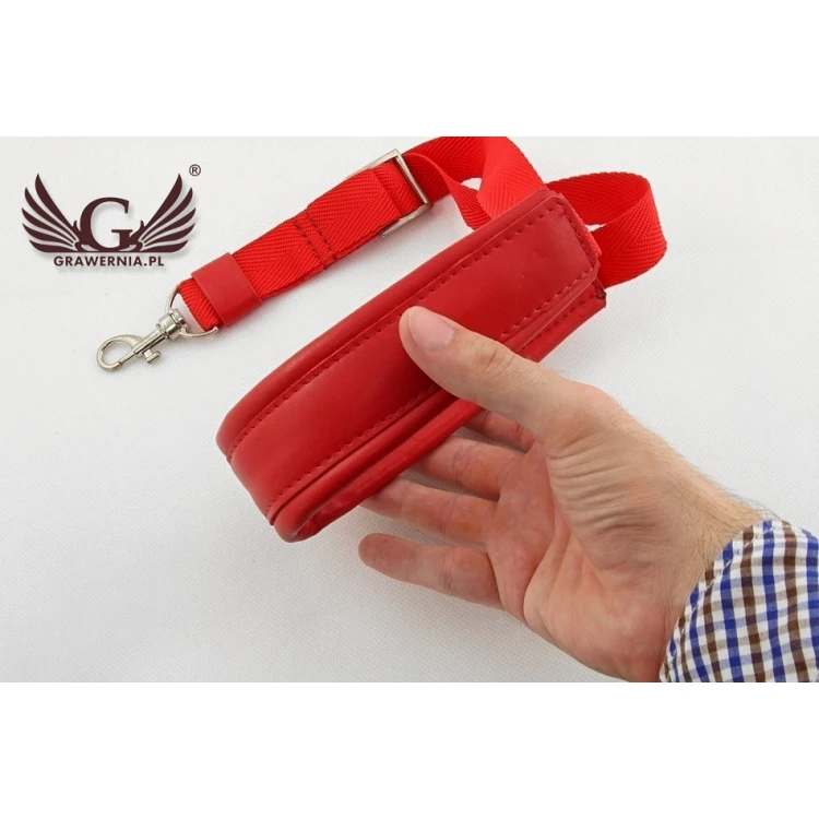 SAXOPHONE STRAP red - model: Riff - Comfort version - PDS13