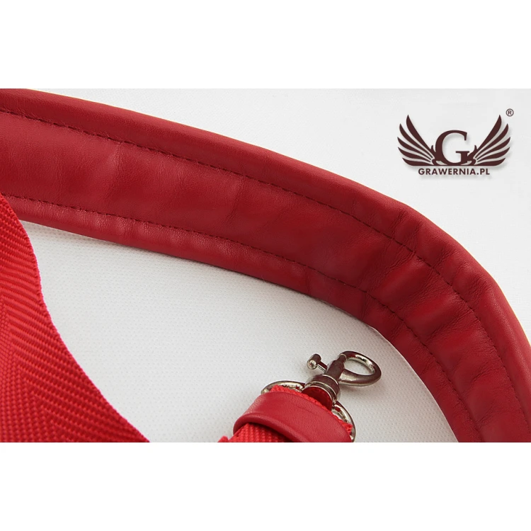 SAXOPHONE STRAP red - model: Riff - Comfort version - PDS13