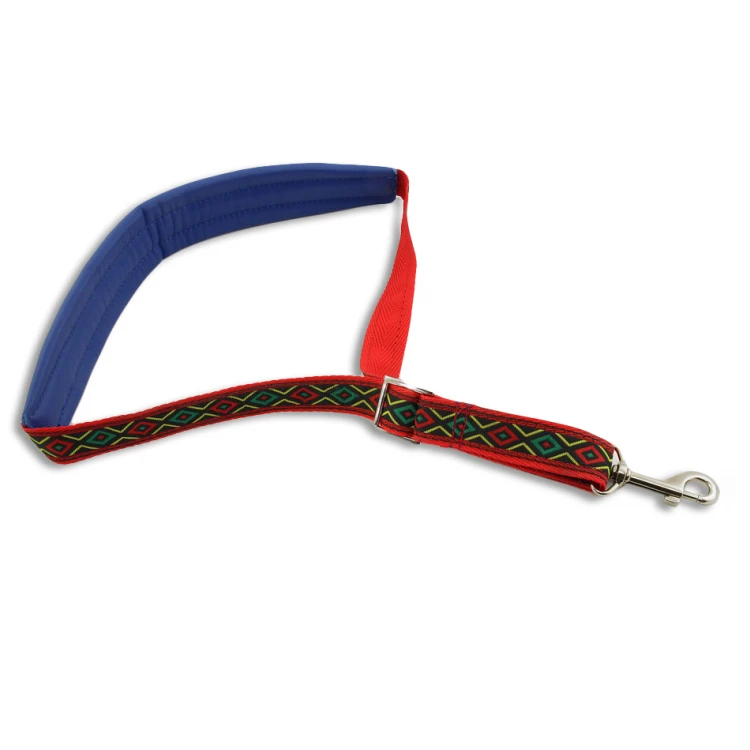SAXOPHONE STRAP blue-red - Boogie model - Comfort version - PDS34