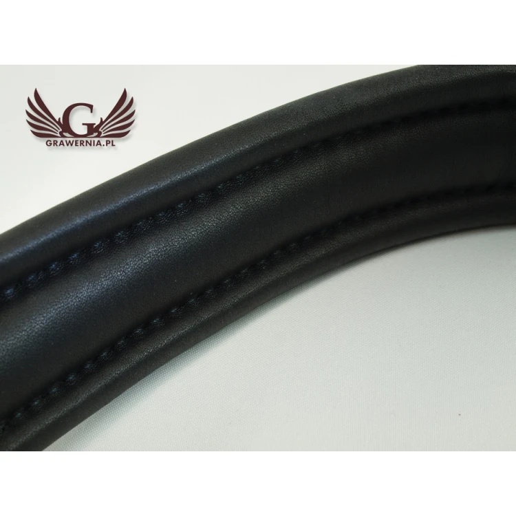 SAXOPHONE STRAP black-burgundy - model: Jazz - Comfort version - PDS4