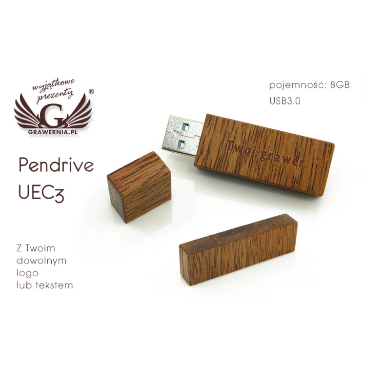 GOODRAM UEC3 8GB USB 3.0 PENDRIVE with your custom logo or text
