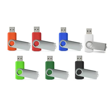 TWISTER 8GB USB 2.0 FLASH DRIVE with your logo or any laser-engraved inscription