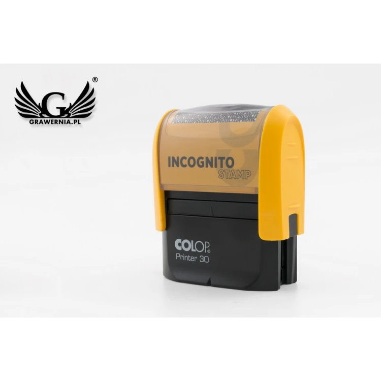 Colop Incognito 30 Data Protection Stamp - imprint size - 47x18mm - COL030