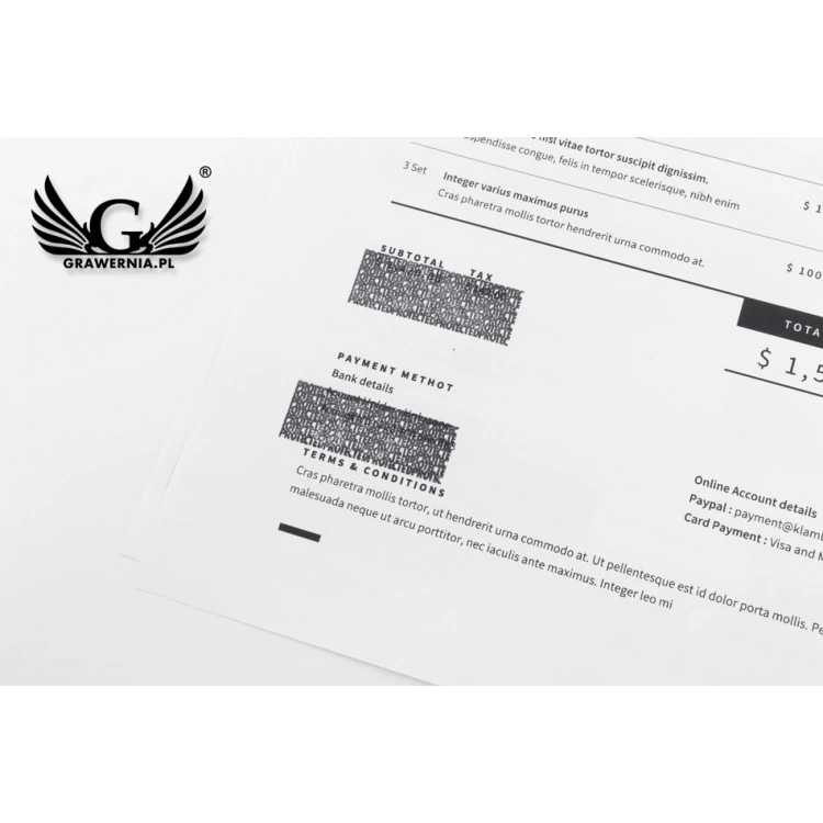 Colop Incognito 30 Data Protection Stamp - imprint size - 47x18mm - COL030