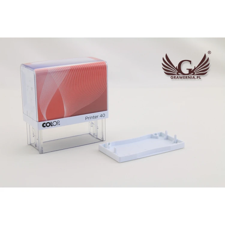 Self-inking stamp COLOP Printer 40 - text plate size: 59 x 23mm