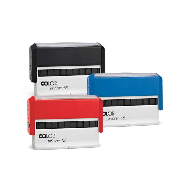 Self-inking stamp COLOP Printer 15 - text plate size: 69x10mm - COL056