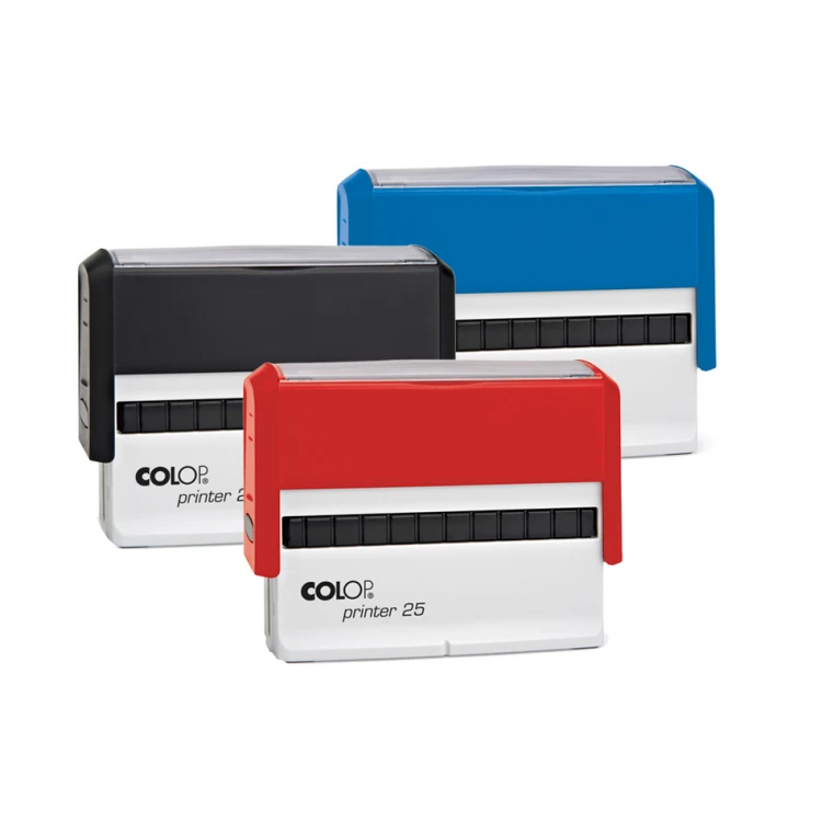 Self-inking stamp COLOP Printer 25 - text plate size: 75x15mm - COL057