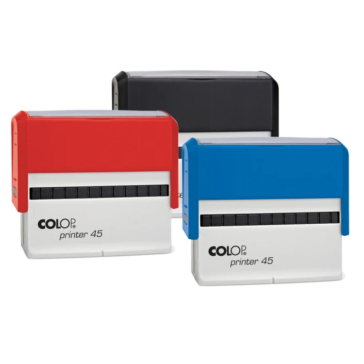 Self-inking stamp COLOP Printer 45 - text plate size: 82x25mm - COL060