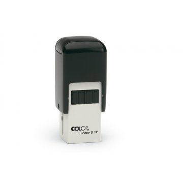 Self-inking square stamp COLOP Printer Q12 - text plate size: 12x12mm - COL065