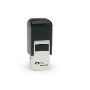 Self-inking square stamp COLOP Printer Q12 - text plate size: 12x12mm - COL065