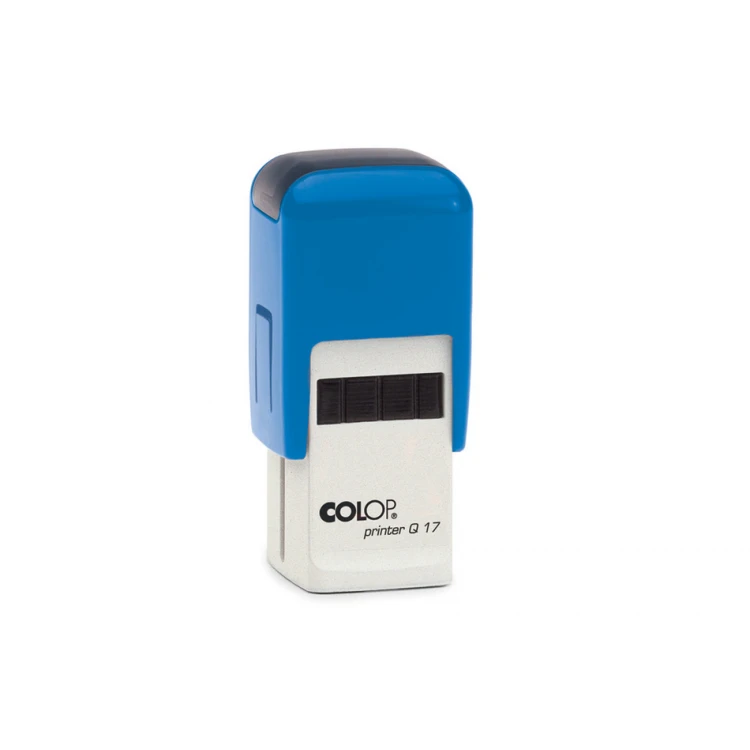 Self-inking square stamp COLOP Printer Q17 - text plate size: 17x17mm - COL066