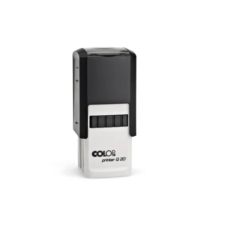 Self-inking square stamp COLOP Printer Q20 - text plate size: 20x20mm - COL067