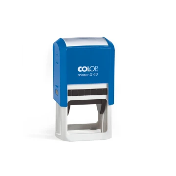 Self-inking square stamp COLOP Printer Q43 - text plate size: 43x43mm - COL070
