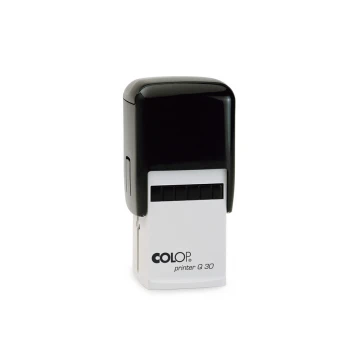 Self-inking square stamp COLOP Printer Q30 - text plate size: 31x31mm - COL069