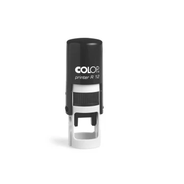 Self-inking round stamp COLOP Printer R12 - text plate size: 12x12mm - COL071