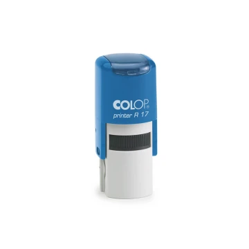 Self-inking round stamp COLOP Printer R17 - text plate size: 17x17mm - COL073