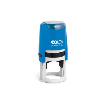 Self-inking round stamp COLOP Printer R30 - text plate size: 30x30mm - COL076