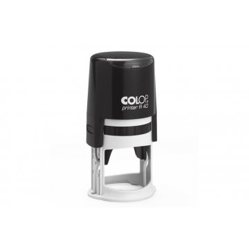 Self-inking round stamp COLOP Printer R40 - text plate size: 40x40mm - COL077