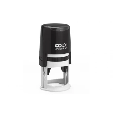 Self-inking round stamp COLOP Printer R40 - text plate size: 40x40mm - COL077