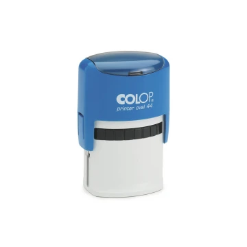 Self-inking oval stamp COLOP Printer O44 - text plate size: 44x28mm - COL079