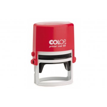 Self-inking oval stamp COLOP Printer O55 - text plate size: 55x35mm - COL080