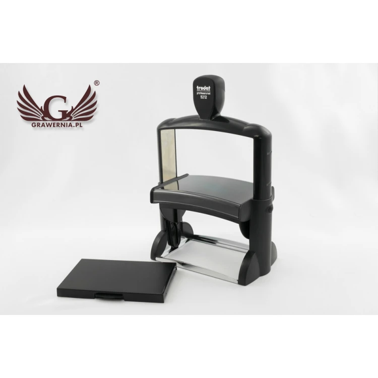 Trodat Professional 5212 Self-Inking Stamp - Impression Size: 116x70mm - TRD009