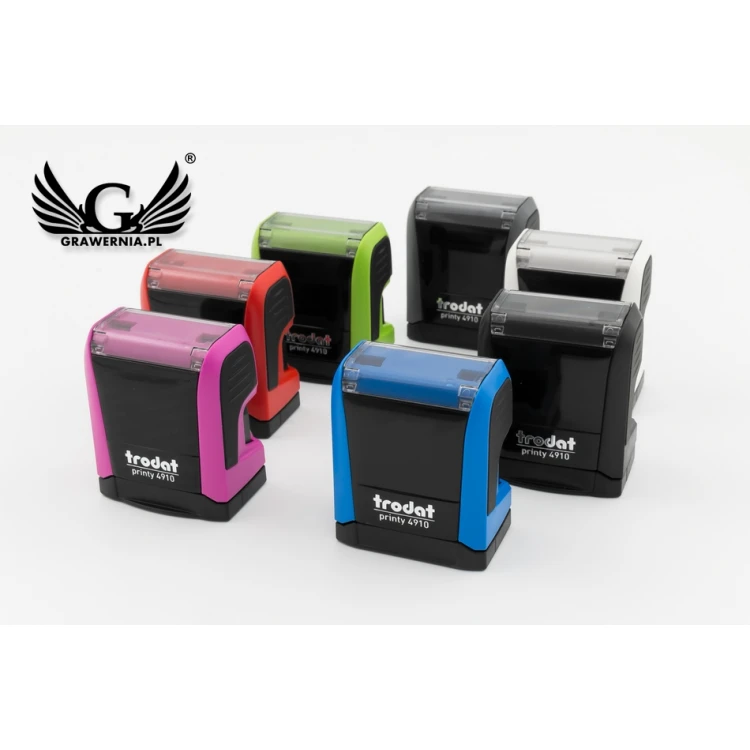 Self-inking stamp TRODAT Printy 4910 - text plate size: 26mm x 9mm