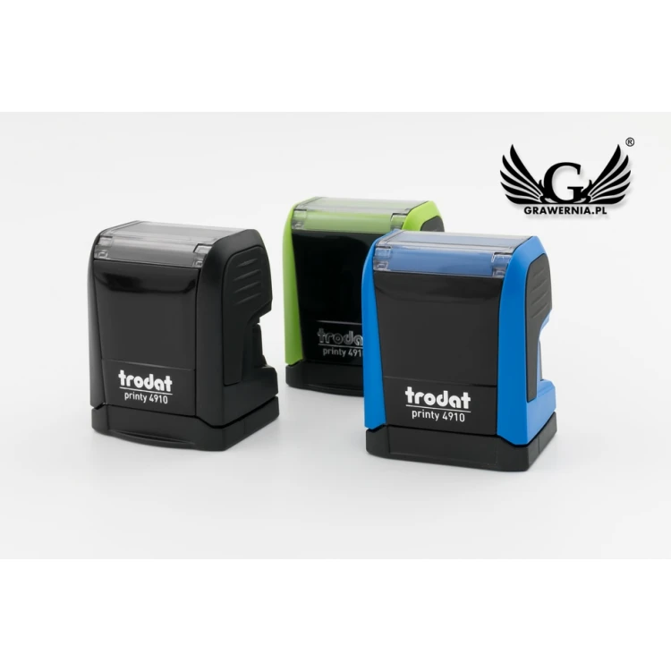 Self-inking stamp TRODAT Printy 4910 - text plate size: 26mm x 9mm