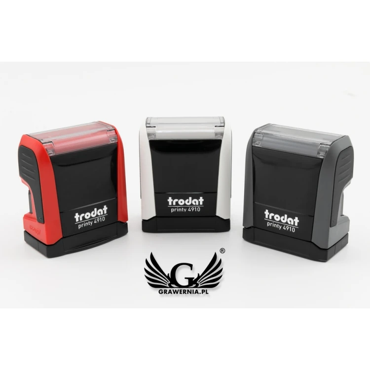 Self-inking stamp TRODAT Printy 4910 - text plate size: 26mm x 9mm