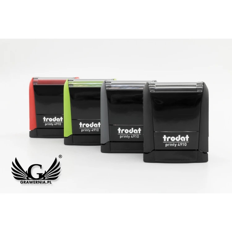 Self-inking stamp TRODAT Printy 4910 - text plate size: 26mm x 9mm