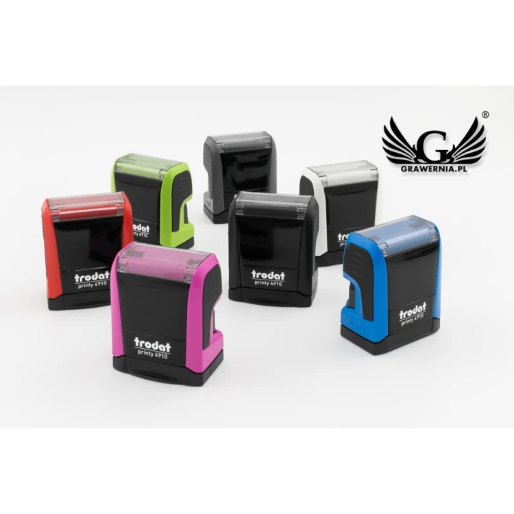 Self-inking stamp TRODAT Printy 4910 - text plate size: 26mm x 9mm