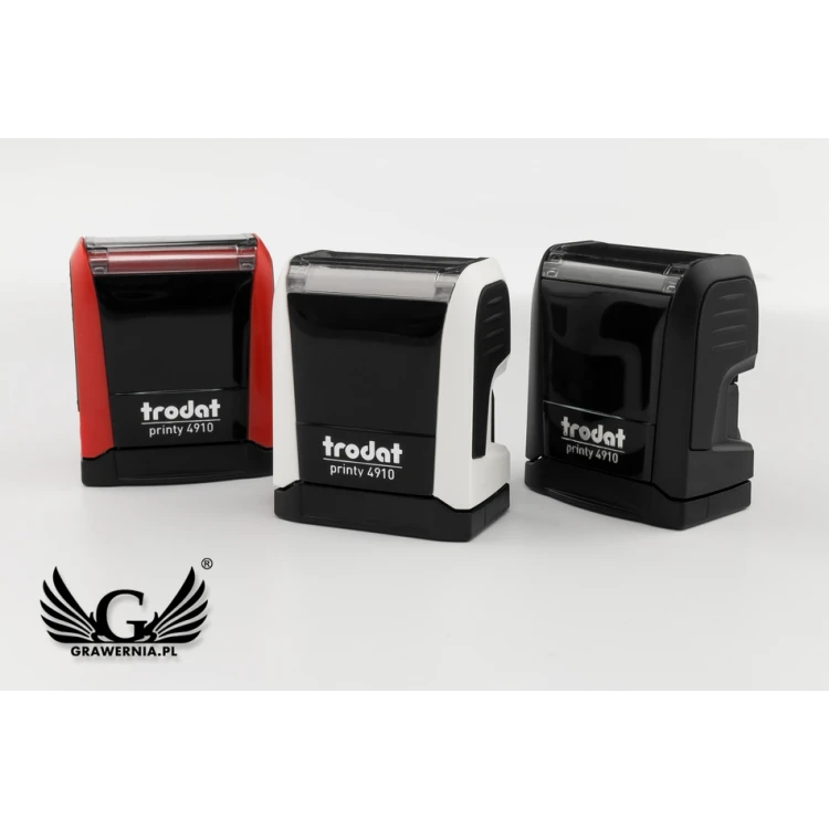 Self-inking stamp TRODAT Printy 4910 - text plate size: 26mm x 9mm