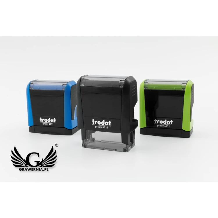 Self-inking stamp TRODAT Printy 4911 - text plate size: 38mm x 14mm