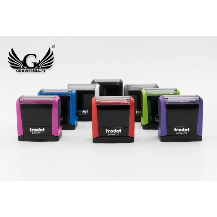 Self-inking stamp TRODAT Printy 4911 - text plate size: 38mm x 14mm