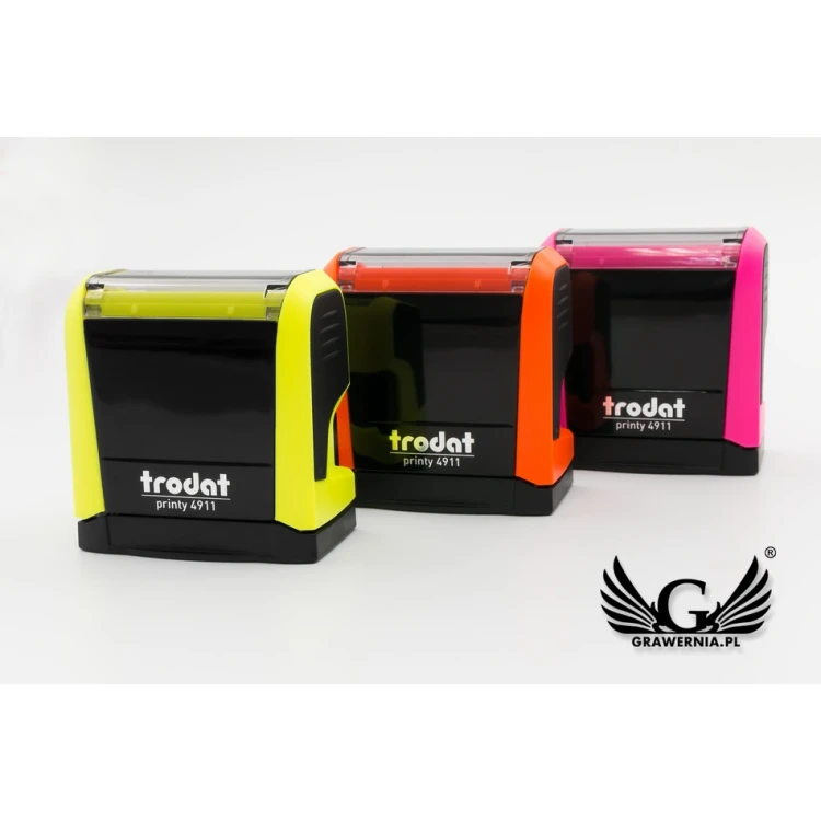 Self-inking stamp TRODAT Printy 4911 - text plate size: 38mm x 14mm