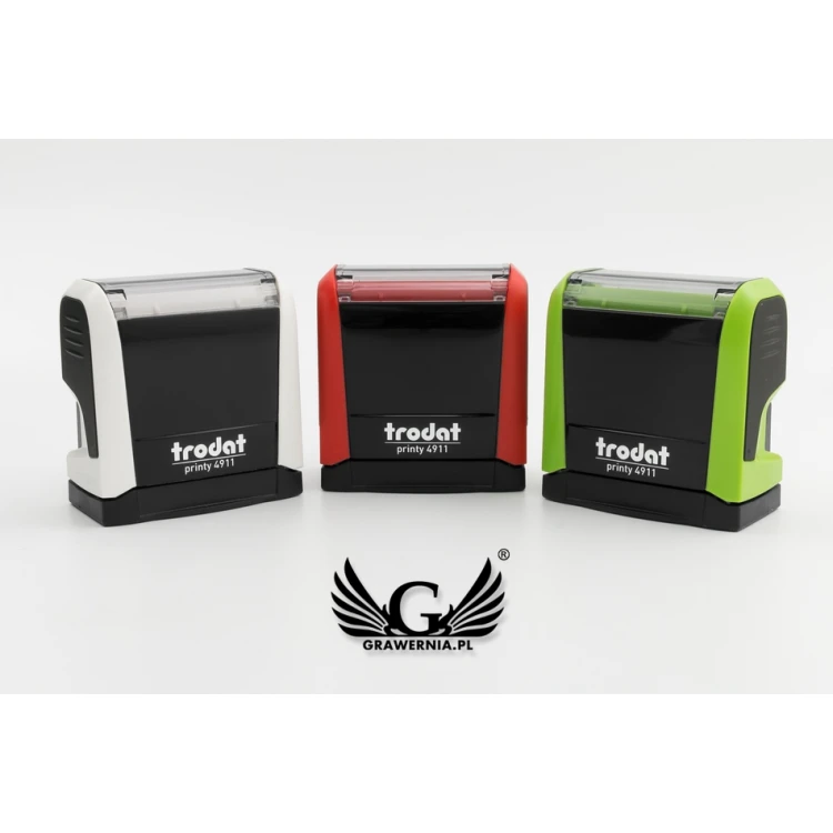 Self-inking stamp TRODAT Printy 4911 - text plate size: 38mm x 14mm