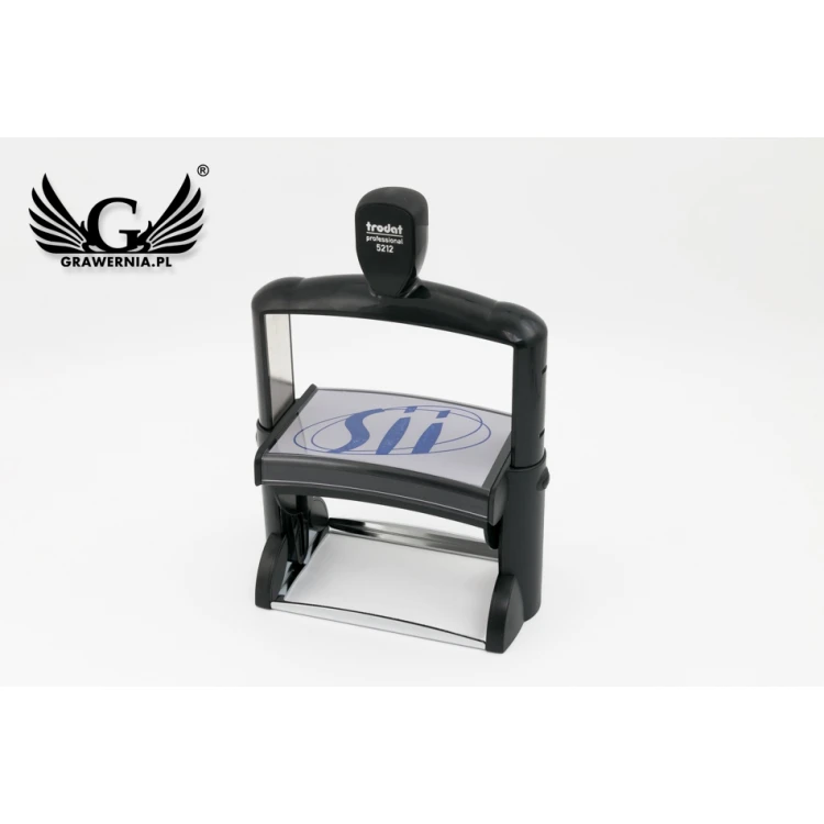 Trodat Professional 5212 Self-Inking Stamp - Impression Size: 116x70mm - TRD009