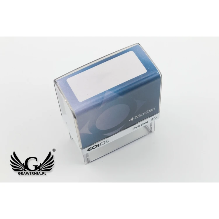Self-inking stamp with antibacterial protection COLOP Printer 30 Microban - imprint size 47x18mm - COL036