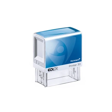 Self-inking stamp with antibacterial protection COLOP Printer 30 Microban - imprint size 47x18mm - COL036