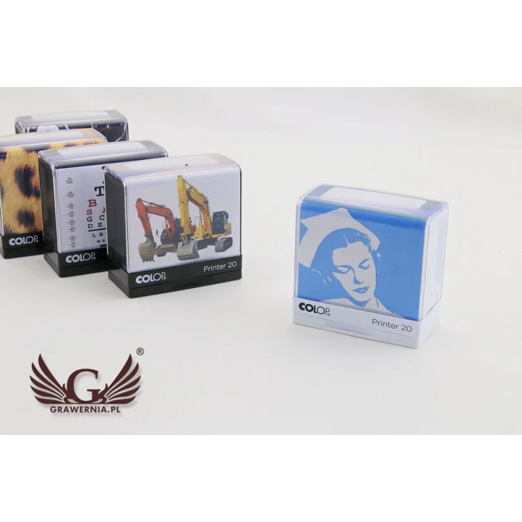 Self-inking stamp COLOP Printer 20 - text plate size: 38 x 14mm