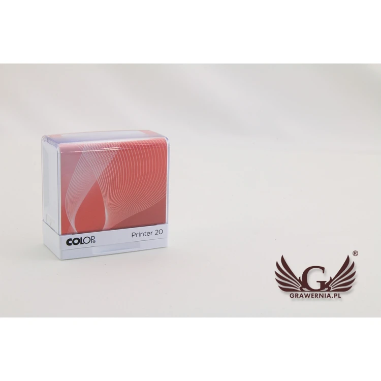 Self-inking stamp COLOP Printer 20 - text plate size: 38 x 14mm