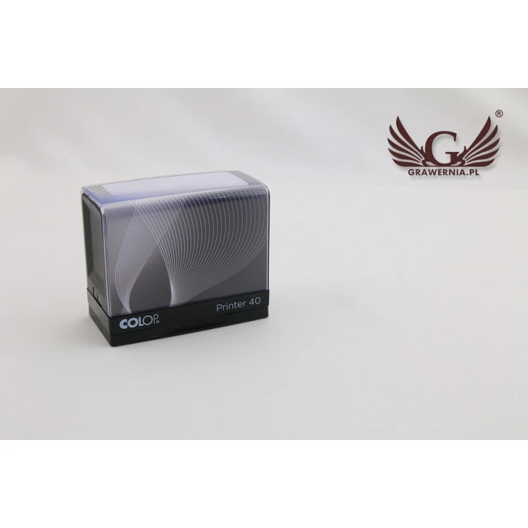 Self-inking stamp COLOP Printer 40 - text plate size: 59 x 23mm